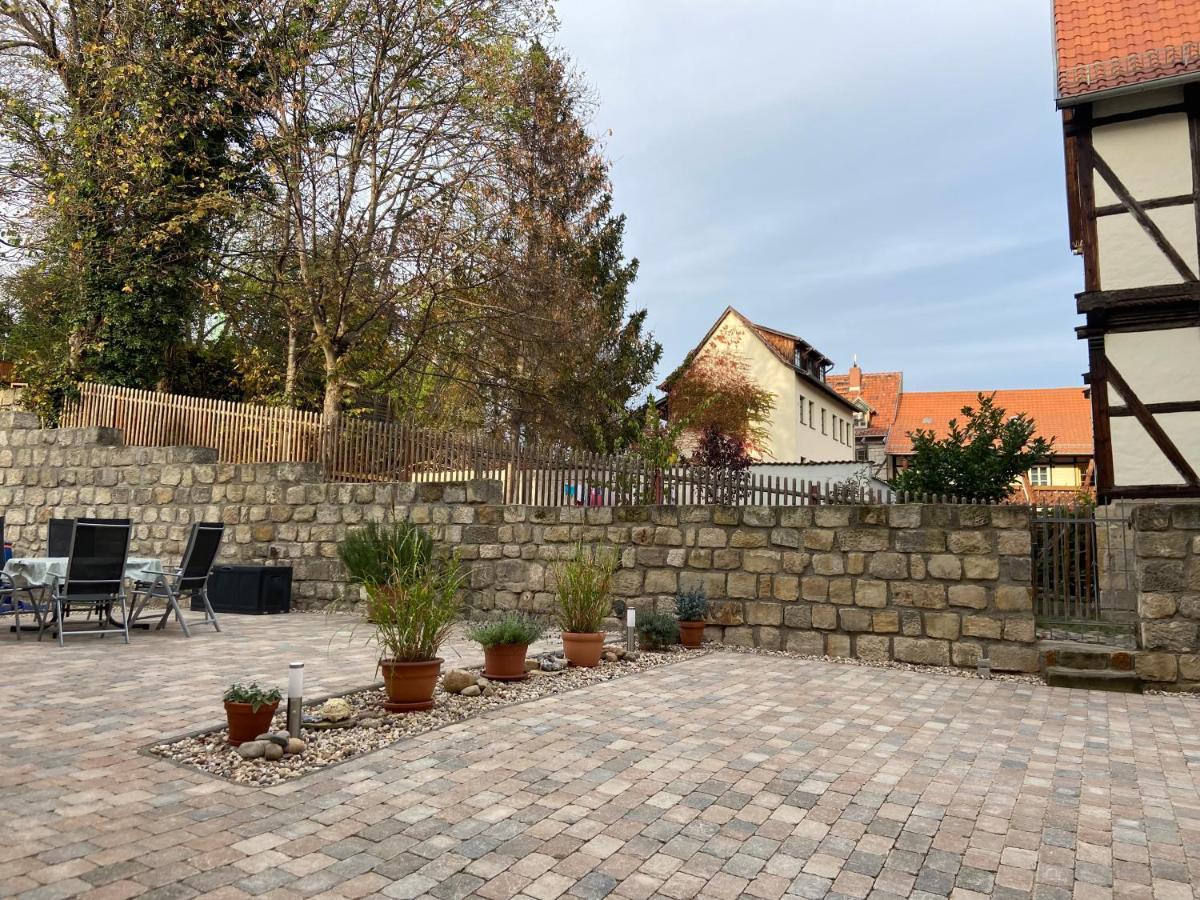 Apartment am Pulverturm Quedlinburg Exterior foto